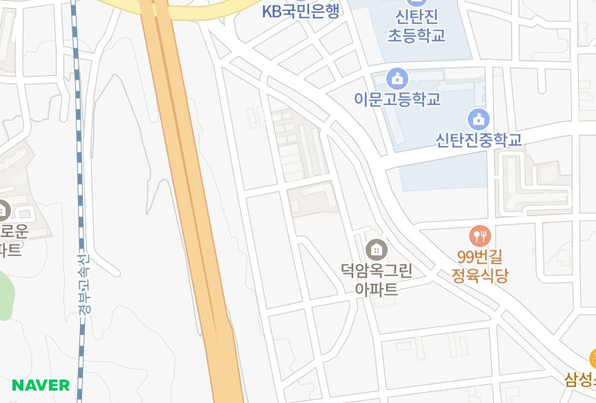 대전광역시 대덕구 덕암동 원창주택 위치·실거래 시세 지도
