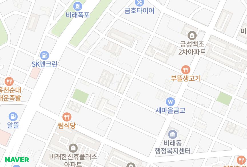 대전광역시 대덕구 비래동 흥진로얄 위치·실거래 시세 지도
