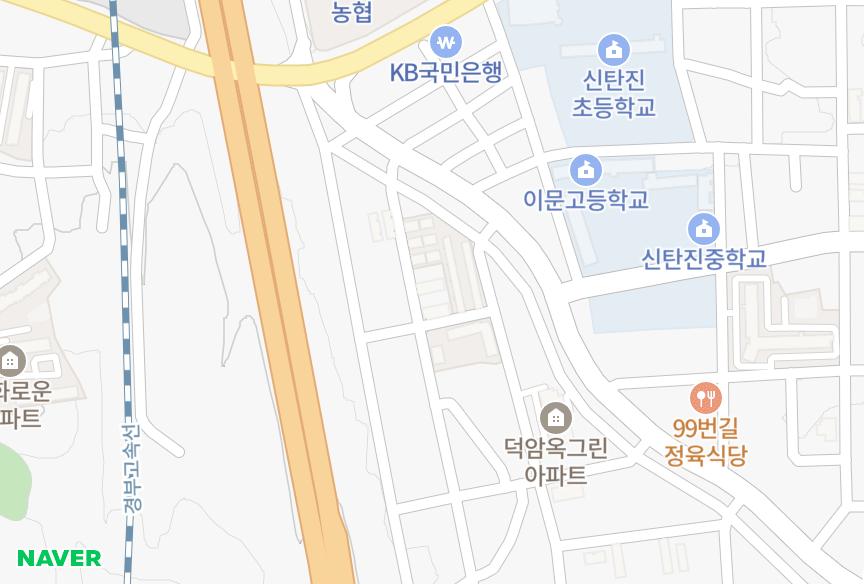 대전광역시 대덕구 덕암동 원창주택 위치·실거래 시세 지도