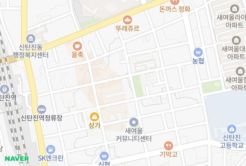대전광역시 대덕구 신탄진동 담소루 위치·실거래 시세 지도