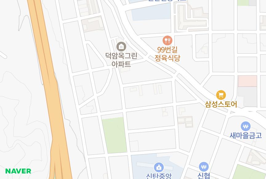 대전광역시 대덕구 덕암동 미성하이빌 위치·실거래 시세 지도