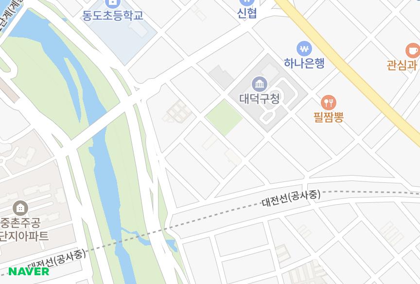 대전광역시 대덕구 오정동 대한 위치·실거래 시세 지도
