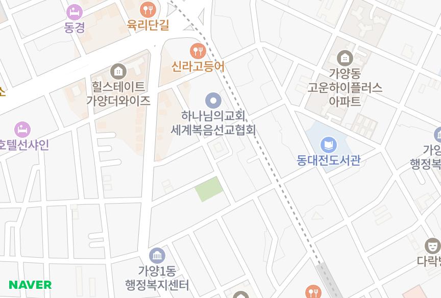 대전광역시 동구 가양동 한성잉꼬 위치·실거래 시세 지도