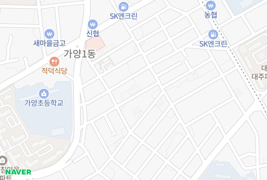 대전광역시 동구 가양동 경원빌라 위치·실거래 시세 지도