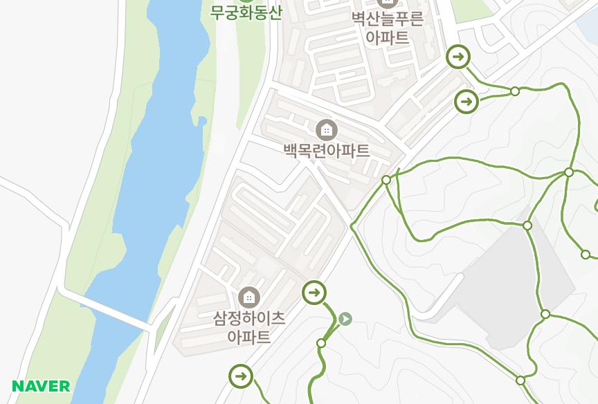 대전광역시 서구 정림동 코스모스 위치·실거래 시세 지도
