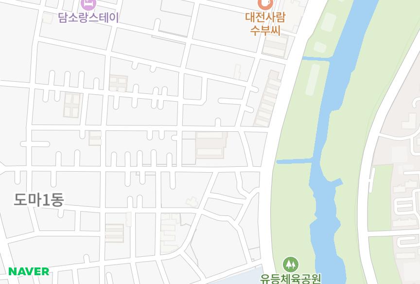 대전광역시 서구 도마동 삼창맨션 위치·실거래 시세 지도
