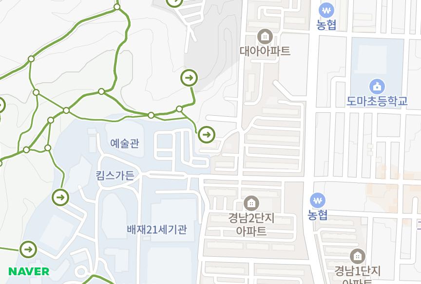 대전광역시 서구 도마동 청운맨션 위치·실거래 시세 지도