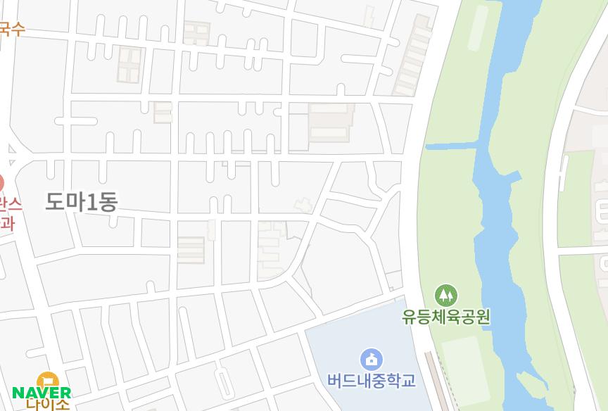 대전광역시 서구 도마동 도마더힐 위치·실거래 시세 지도