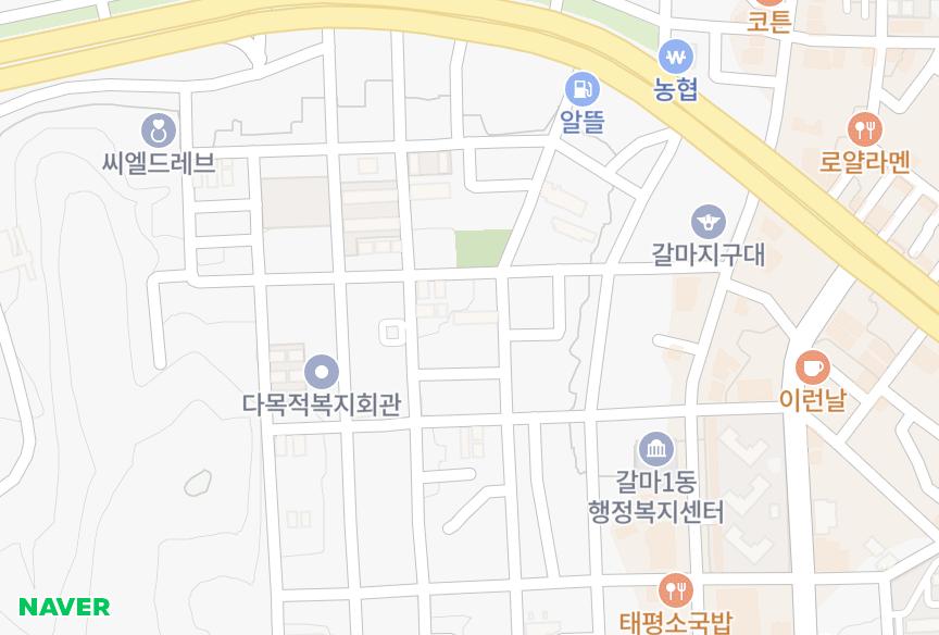 대전광역시 서구 갈마동 리베라맨숀 위치·실거래 시세 지도