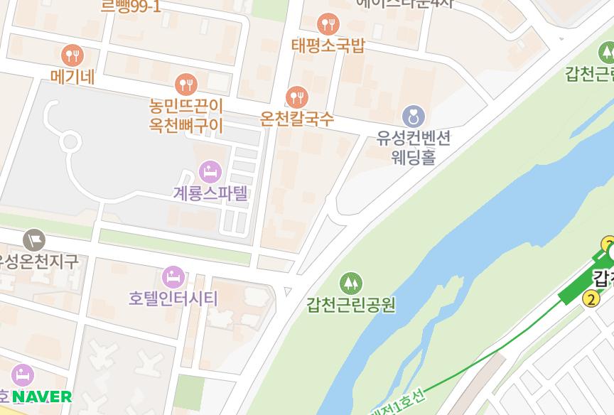 대전광역시 유성구 봉명동 해나래 위치·실거래 시세 지도