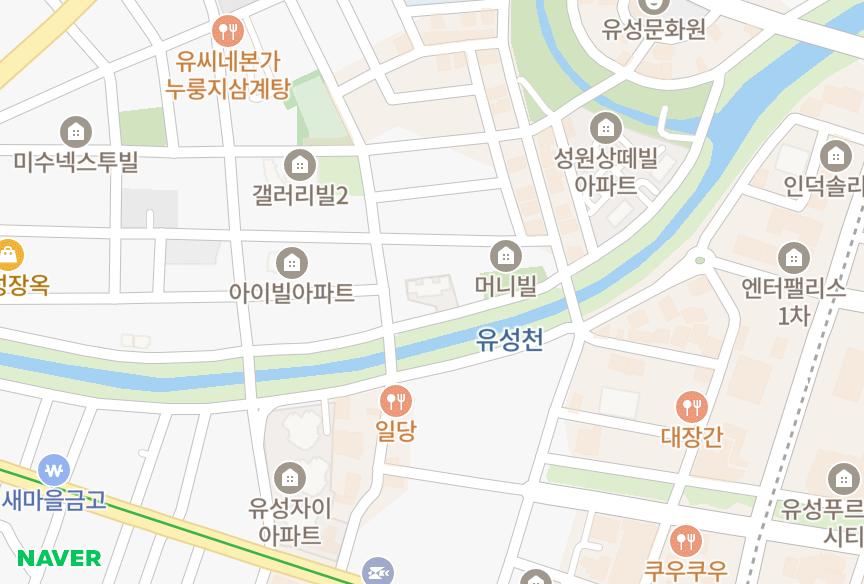 대전광역시 유성구 장대동 아름 위치·실거래 시세 지도