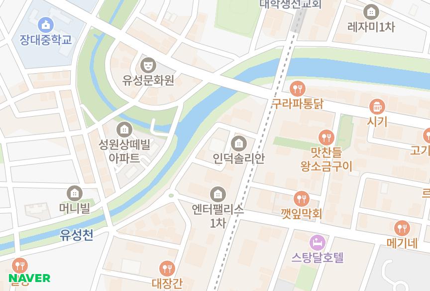 대전광역시 유성구 봉명동 스카이뷰 위치·실거래 시세 지도
