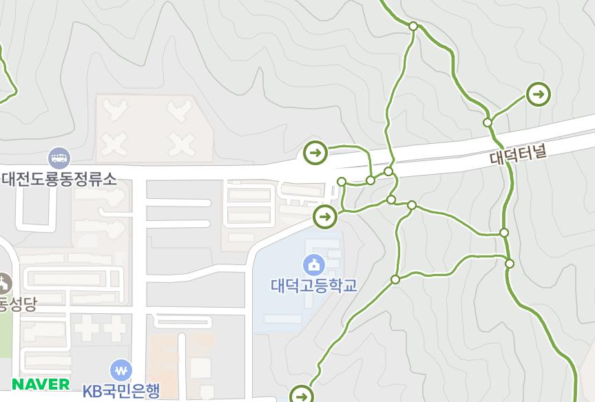 대전광역시 유성구 도룡동 우성 위치·실거래 시세 지도