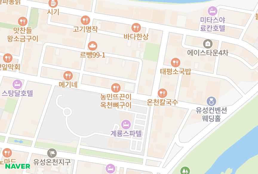 대전광역시 유성구 봉명동 이신팰리스 위치·실거래 시세 지도