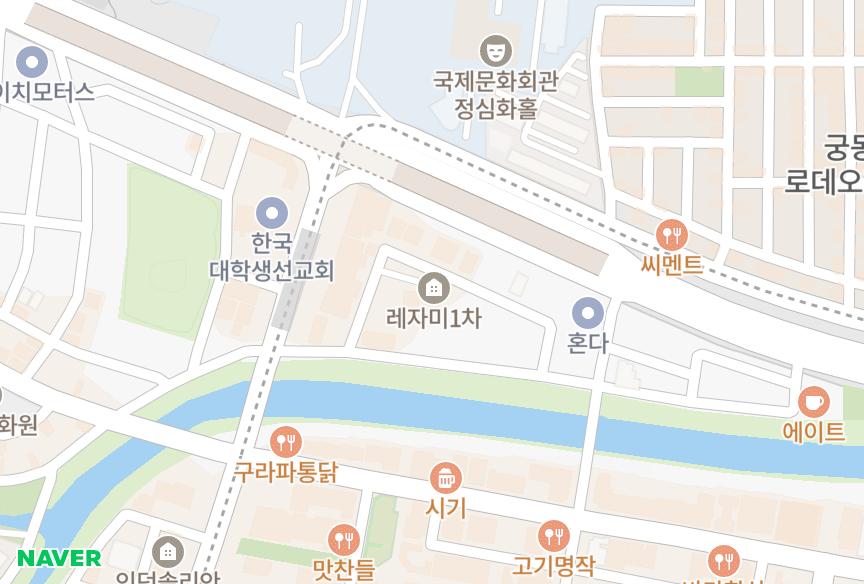 대전광역시 유성구 궁동 레자미1도시형생활주택 위치·실거래 시세 지도