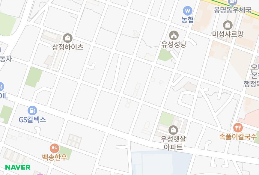 대전광역시 유성구 구암동 유성타워 위치·실거래 시세 지도