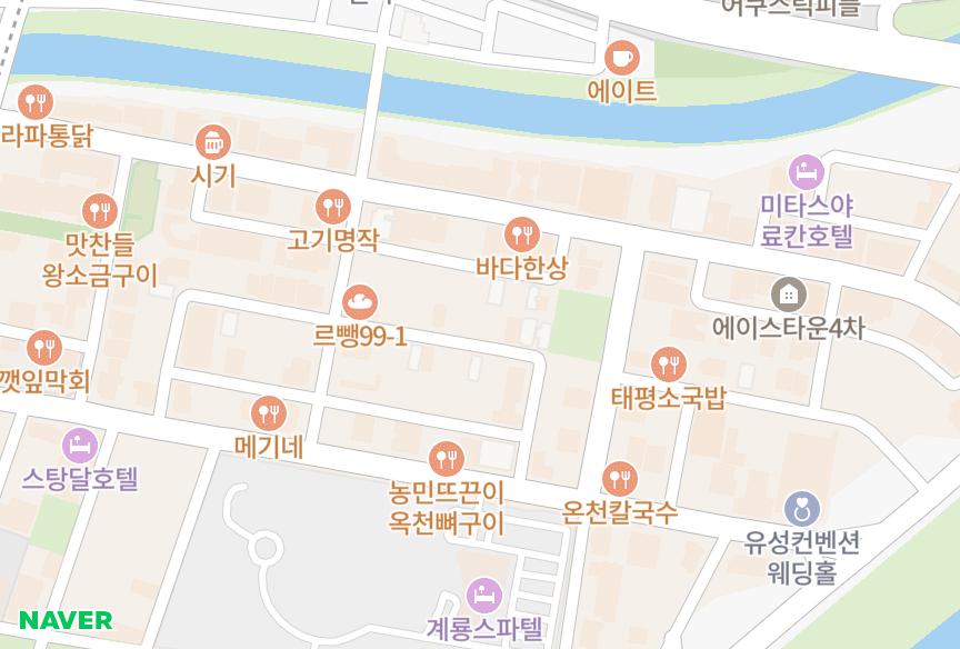 대전광역시 유성구 봉명동 펠릭스빌 위치·실거래 시세 지도