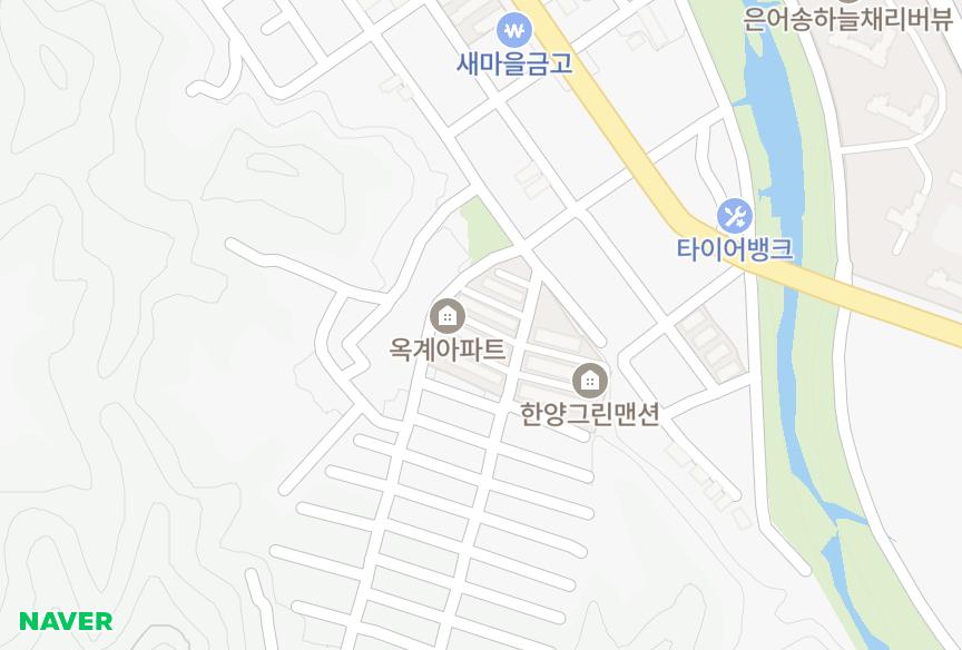 대전광역시 중구 옥계동 옥계 위치·실거래 시세 지도