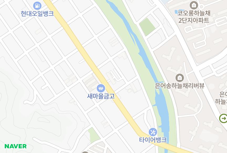 대전광역시 중구 옥계동 솔빛 위치·실거래 시세 지도