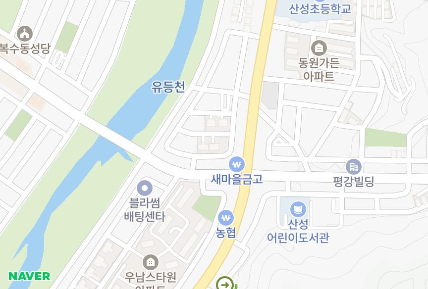 대전광역시 중구 사정동 대진그린하모니 위치·실거래 시세 지도