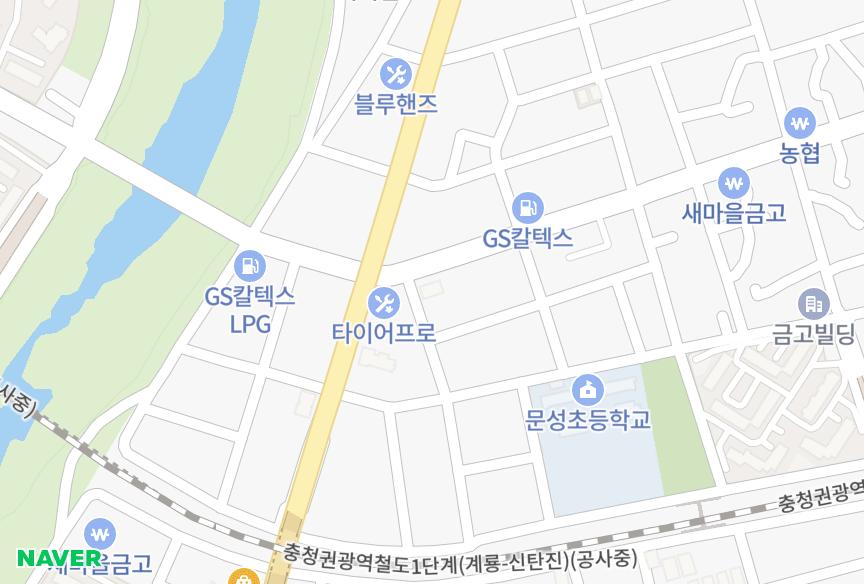대전광역시 중구 산성동 필하모니 위치·실거래 시세 지도