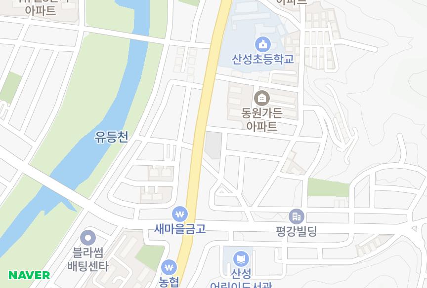대전광역시 중구 사정동 대상그린나래 위치·실거래 시세 지도