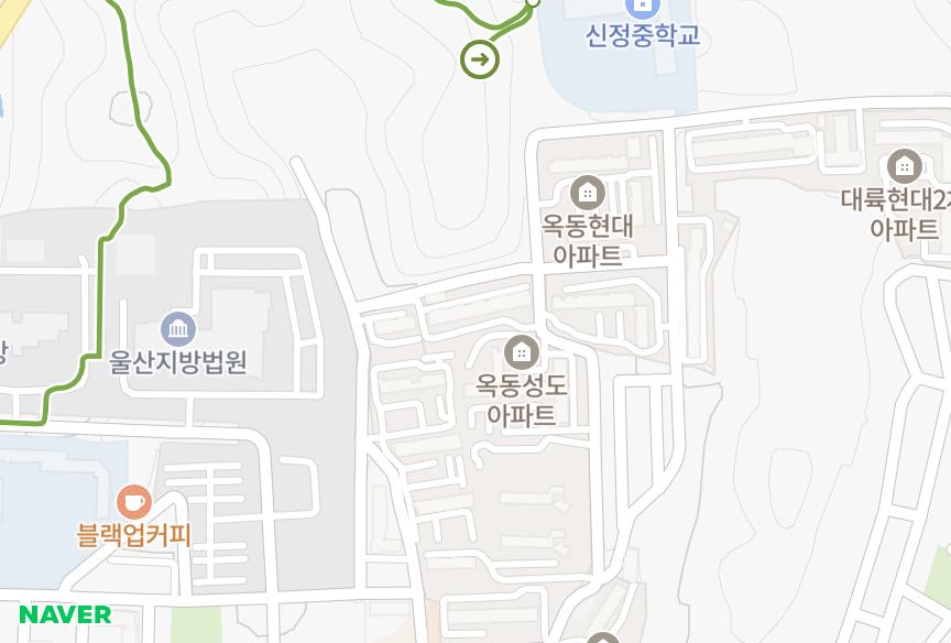 울산광역시 남구 옥동 고려청구파크 위치·실거래 시세 지도