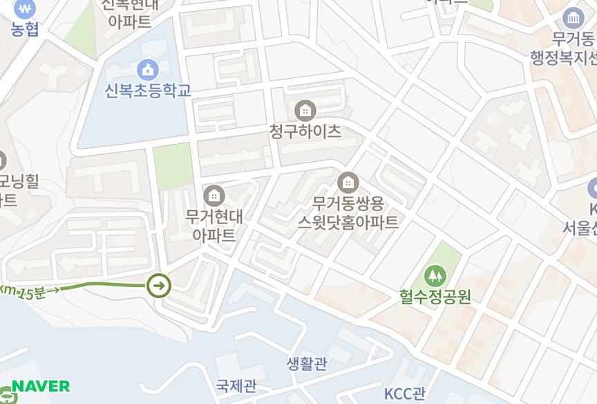 울산광역시 남구 무거동 도원 위치·실거래 시세 지도