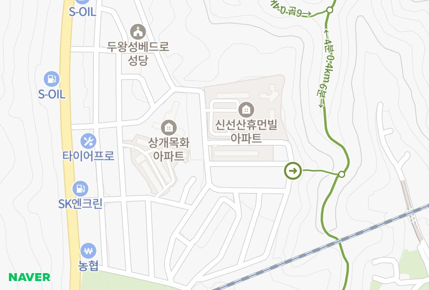 울산광역시 남구 선암동 남양그린빌 위치·실거래 시세 지도