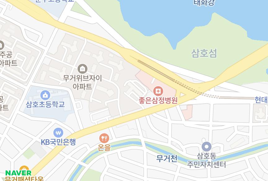 울산광역시 남구 무거동 부성타워맨션 위치·실거래 시세 지도