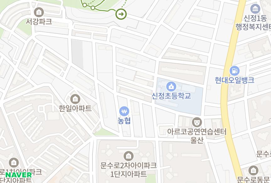 울산광역시 남구 신정동 금탑 위치·실거래 시세 지도