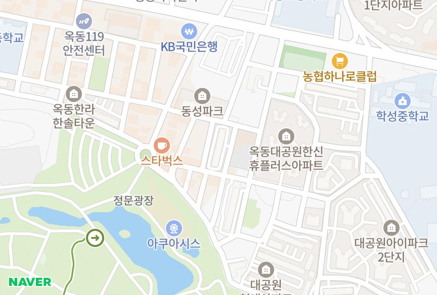 울산광역시 남구 옥동 대공원숲 위치·실거래 시세 지도