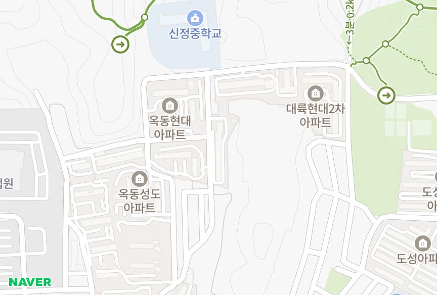 울산광역시 남구 옥동 상아파크 위치·실거래 시세 지도