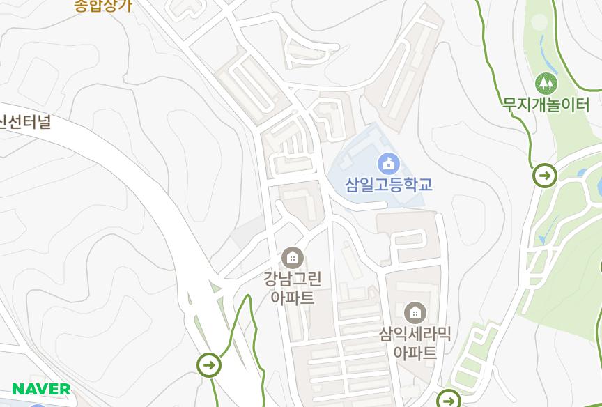 울산광역시 남구 선암동 진원 위치·실거래 시세 지도