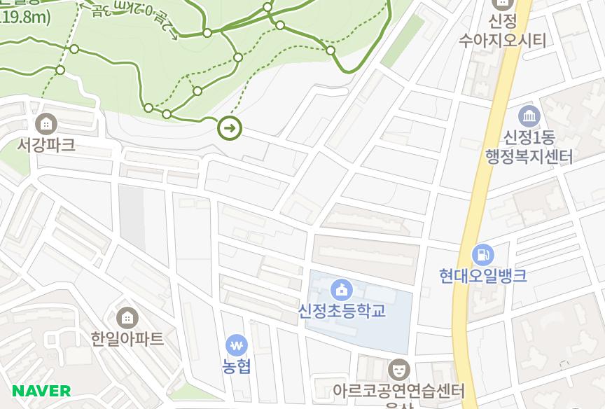 울산광역시 남구 신정동 은월 위치·실거래 시세 지도