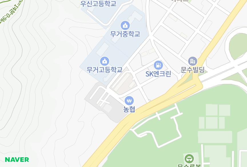 울산광역시 남구 무거동 문수아이필 위치·실거래 시세 지도