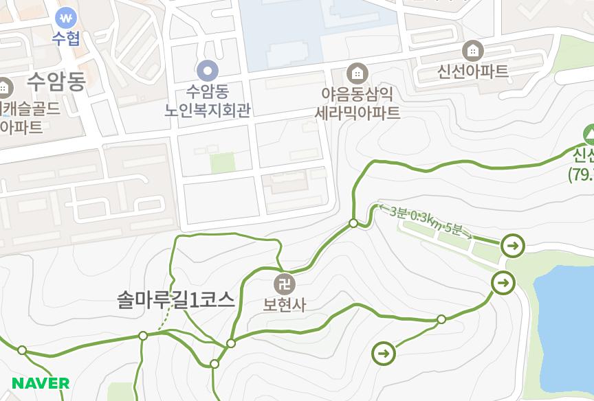 울산광역시 남구 야음동 신선파크 위치·실거래 시세 지도