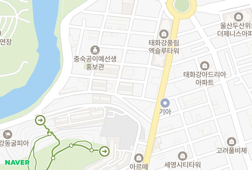 울산광역시 남구 신정동 삼부 위치·실거래 시세 지도