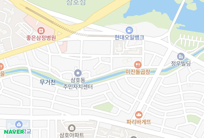 울산광역시 남구 무거동 무거동다모 위치·실거래 시세 지도