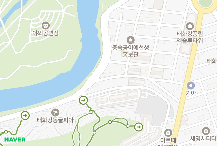 울산광역시 남구 신정동 태화 위치·실거래 시세 지도