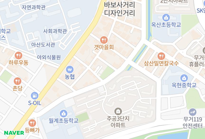 울산광역시 남구 무거동 문수센트럴빌 위치·실거래 시세 지도