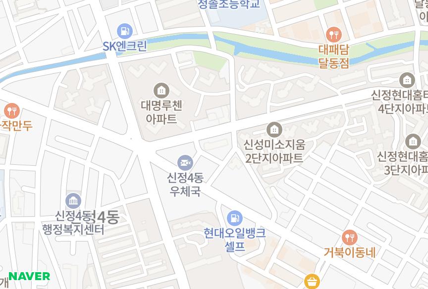 울산광역시 남구 신정동 울산신정센트럴하임 위치·실거래 시세 지도