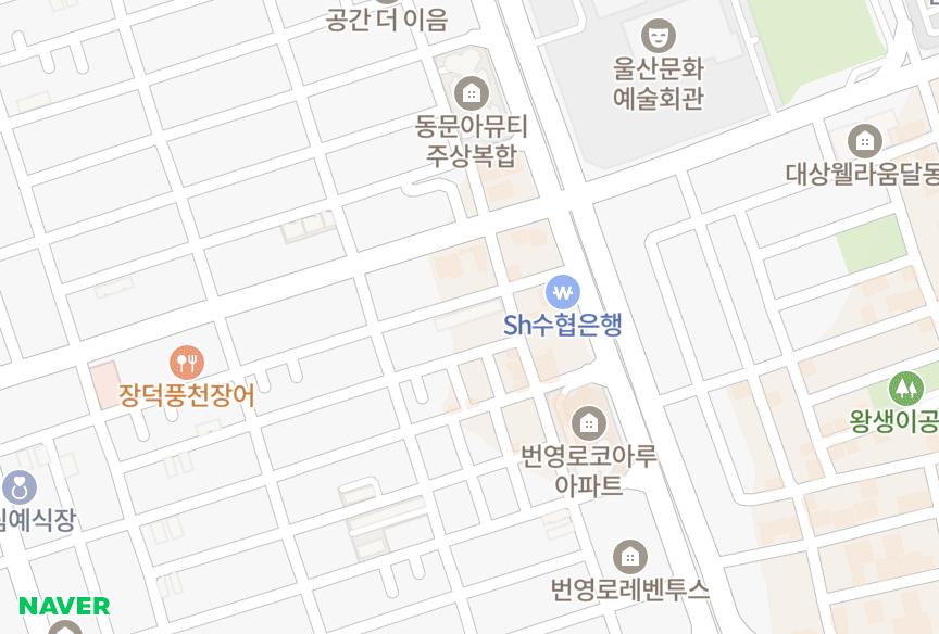 울산광역시 남구 달동 삼공맨션 위치·실거래 시세 지도