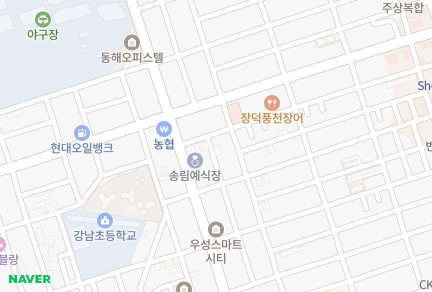 울산광역시 남구 달동 한빛파크 위치·실거래 시세 지도