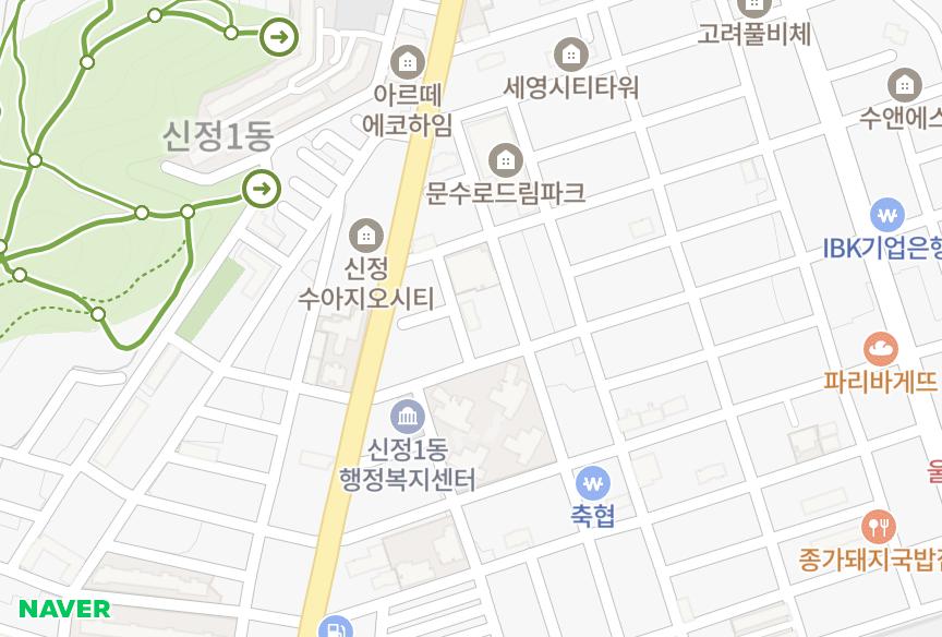 울산광역시 남구 신정동 신정펠리체하우스 위치·실거래 시세 지도