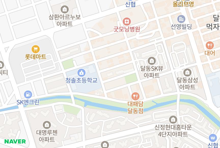울산광역시 남구 달동 롯데하이빌 위치·실거래 시세 지도