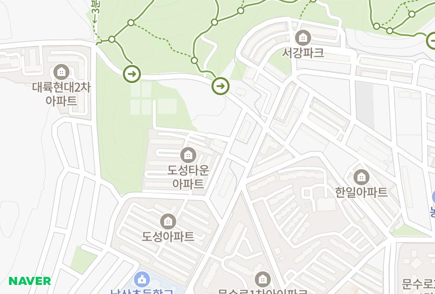 울산광역시 남구 옥동 하이클래스빌 위치·실거래 시세 지도