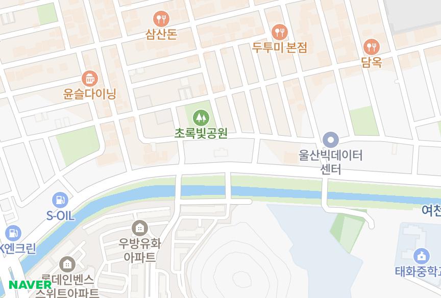 울산광역시 남구 달동 창조메리트 위치·실거래 시세 지도