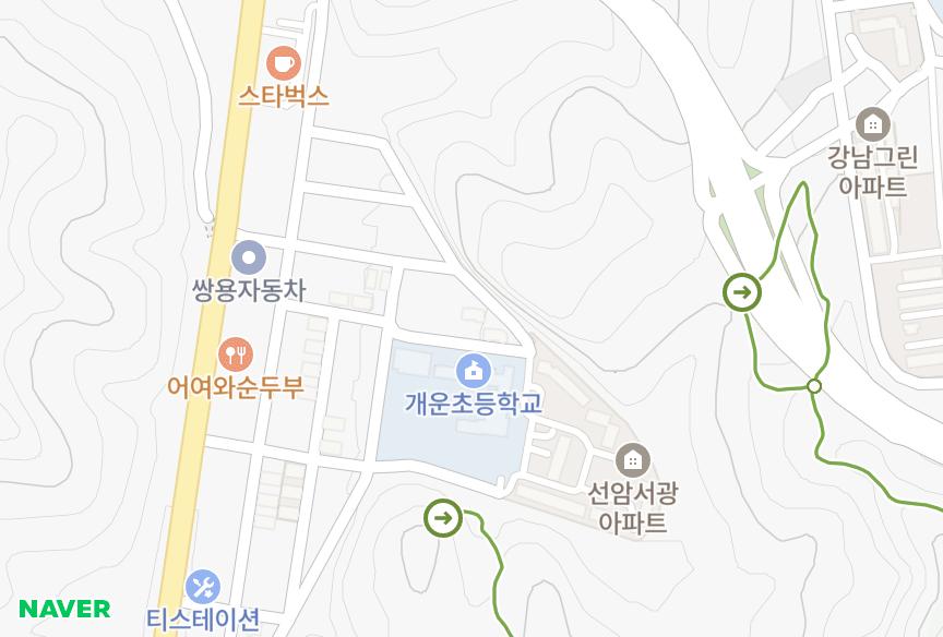 울산광역시 남구 선암동 한솔빌라 위치·실거래 시세 지도