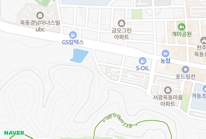 울산광역시 남구 옥동 옥동성원빌라 위치·실거래 시세 지도